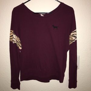 Burgundy Long Sleeve
